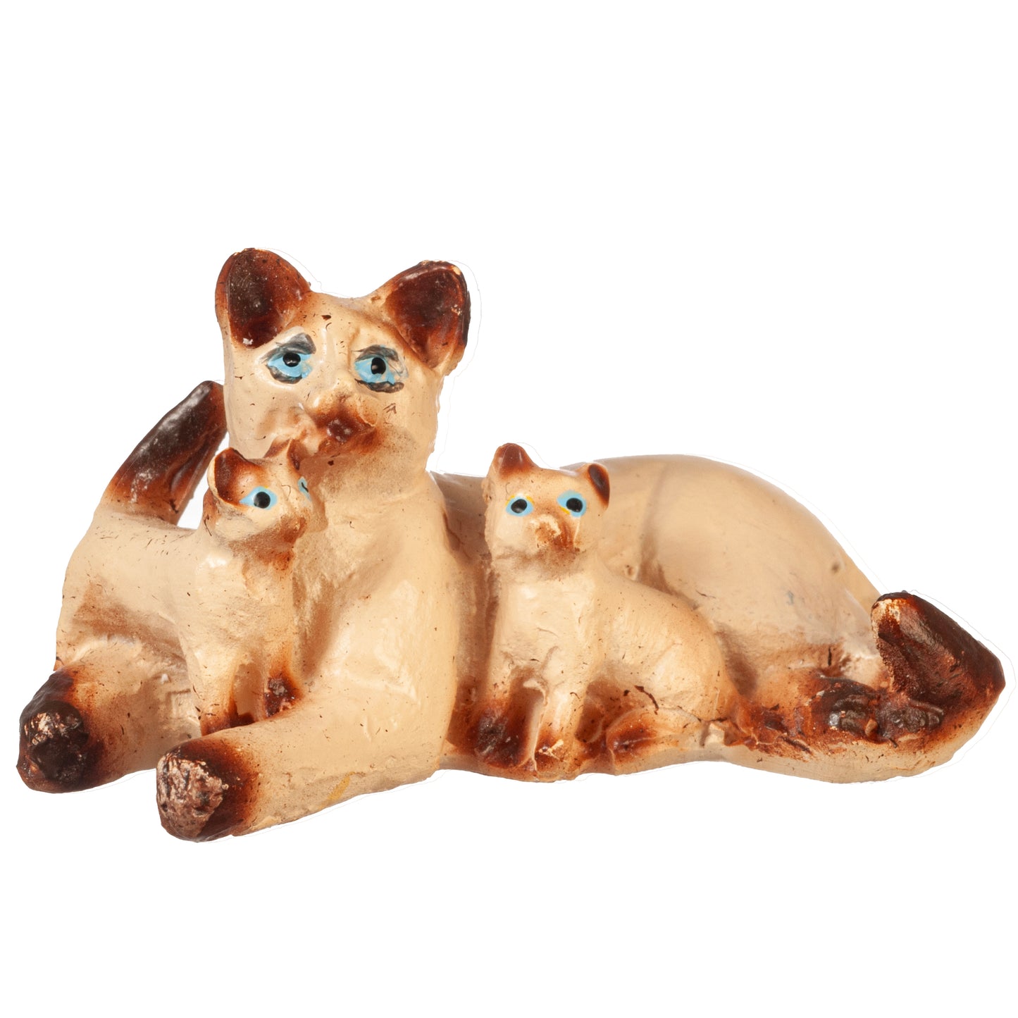 Cat With Kittens, Siamese