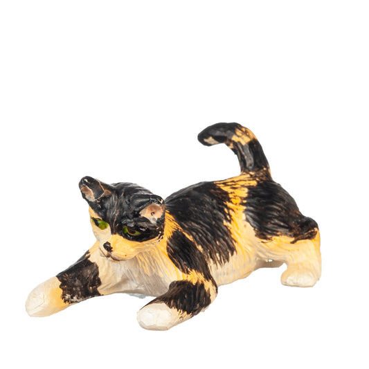 Cat Playing, Calico