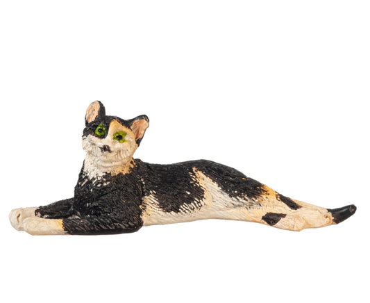Cat, Stretched, Calico