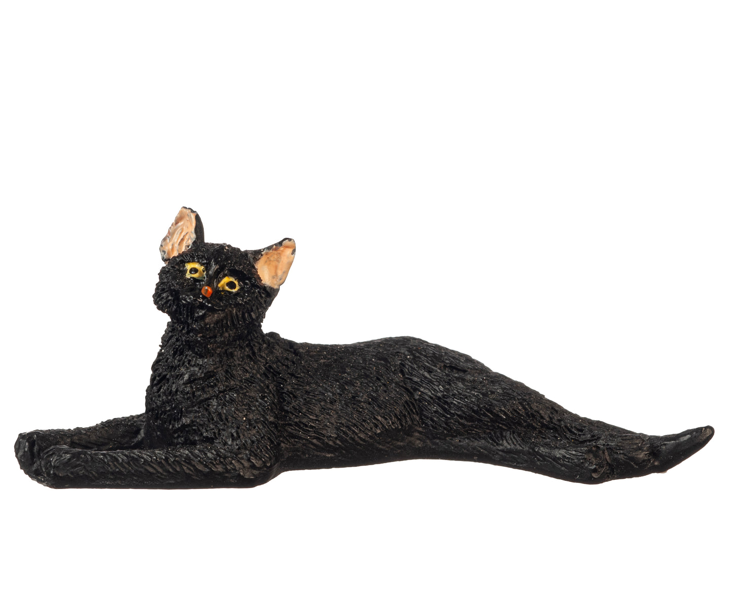 Cat, Stretched, Black