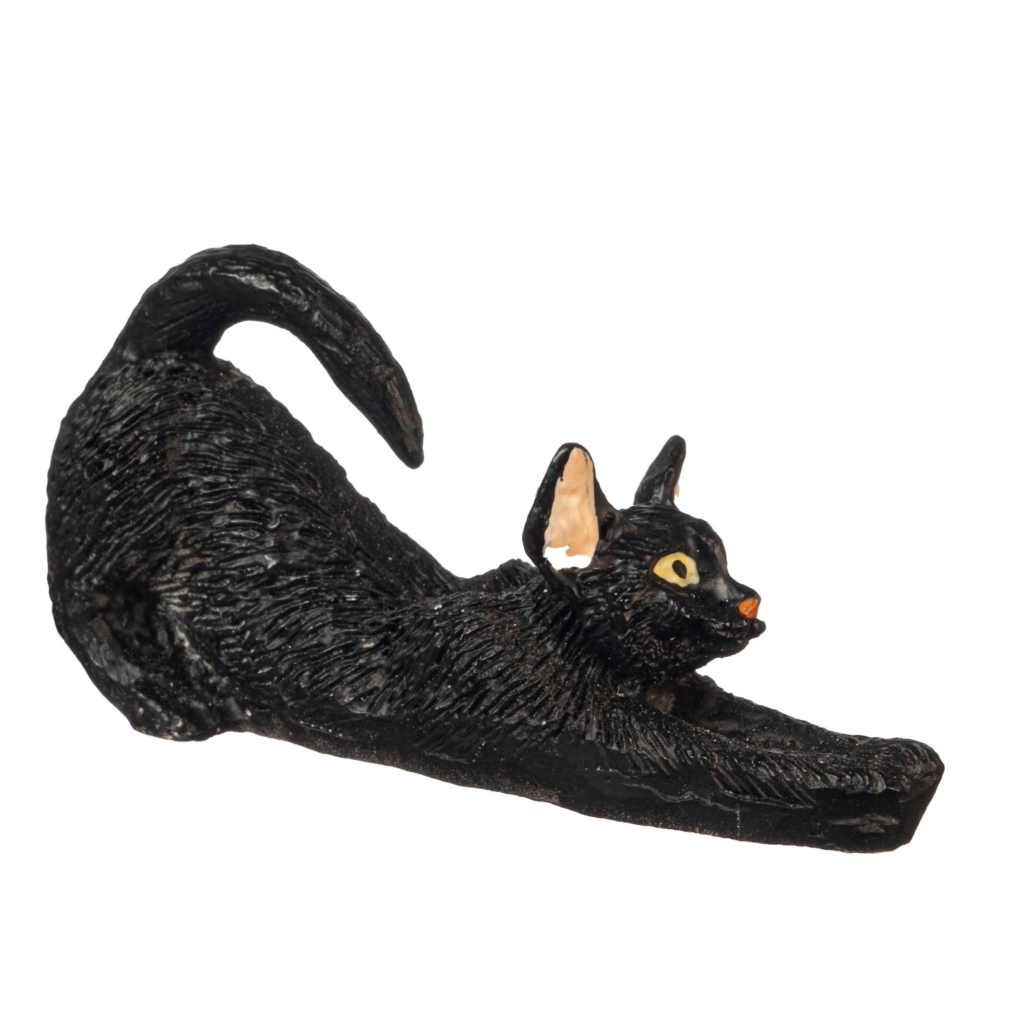 Cat Stretching, Black