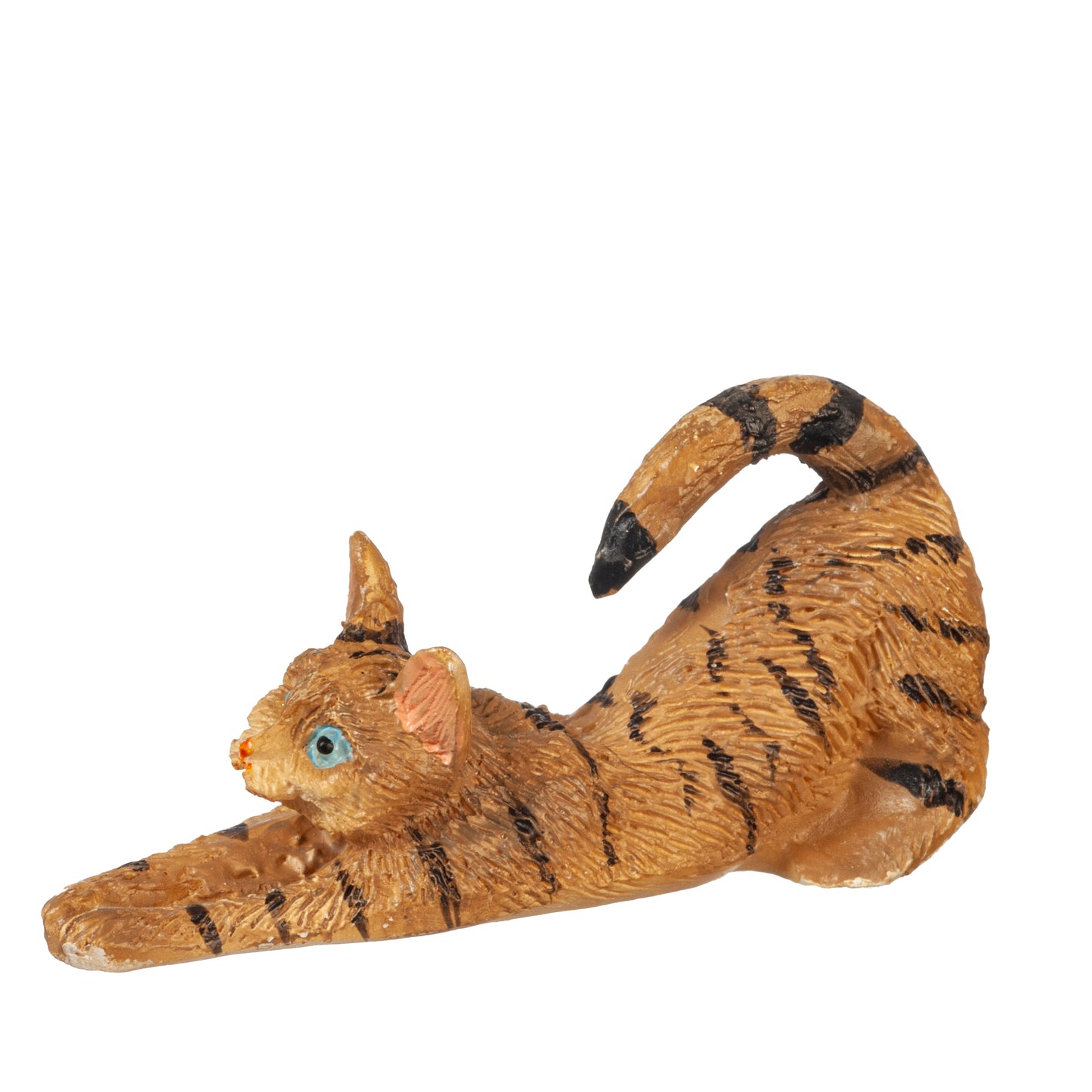 Cat Stretching, Tabby