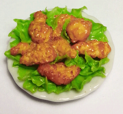 Plate of Fried Chicken