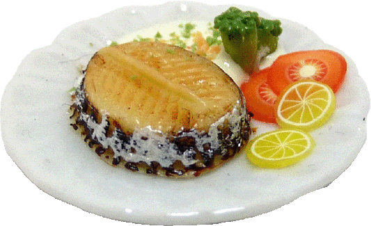 Salmon Steak Dinner