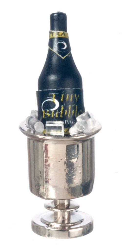 Champagne In Silver Bucket