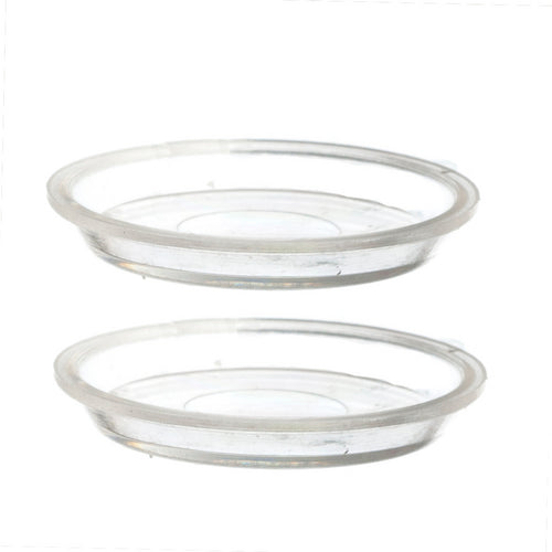 Round Pie Pan, Clear, 2pc