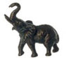 Elephant Figurine, Brass