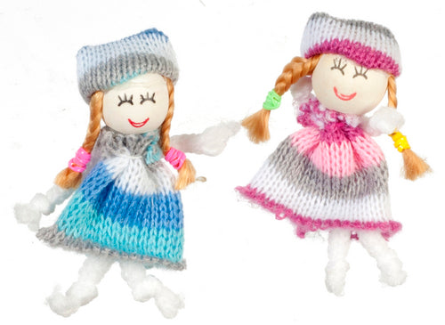 Cute Blue & Rose Dolls