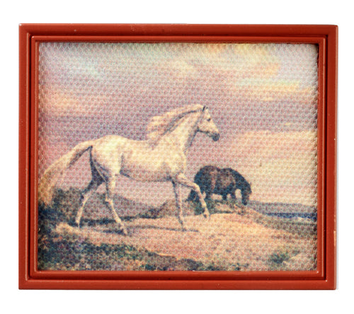 Framed Print, Horses