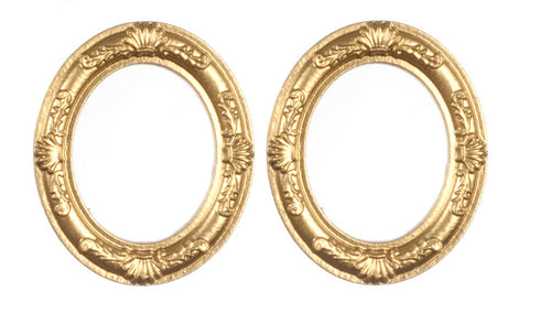 Oval Frame Pair, Gold