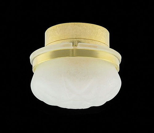 Frosted Round Ceiling Light, LED