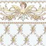 1/2" Scale Wallpaper, St. Elizabeth, Blue