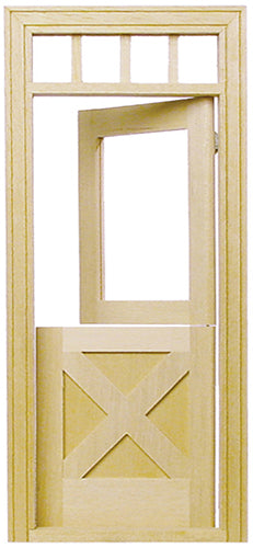 CCE553, Crossbuck Dutch Door