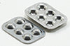 Aluminum Muffin Pan, 2pc