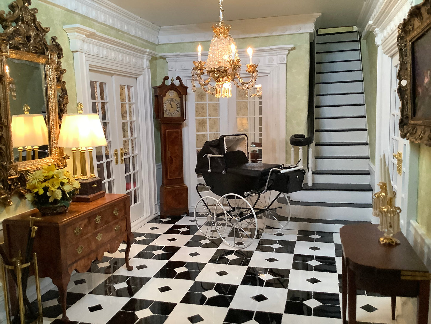 The Thornhill Estate Dollhouse Completed