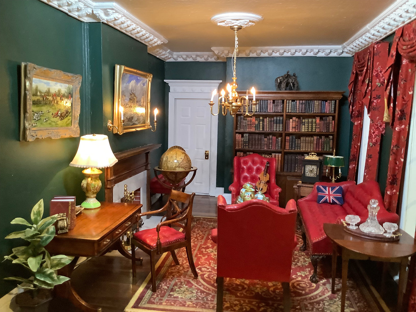 The Thornhill Estate Dollhouse Completed