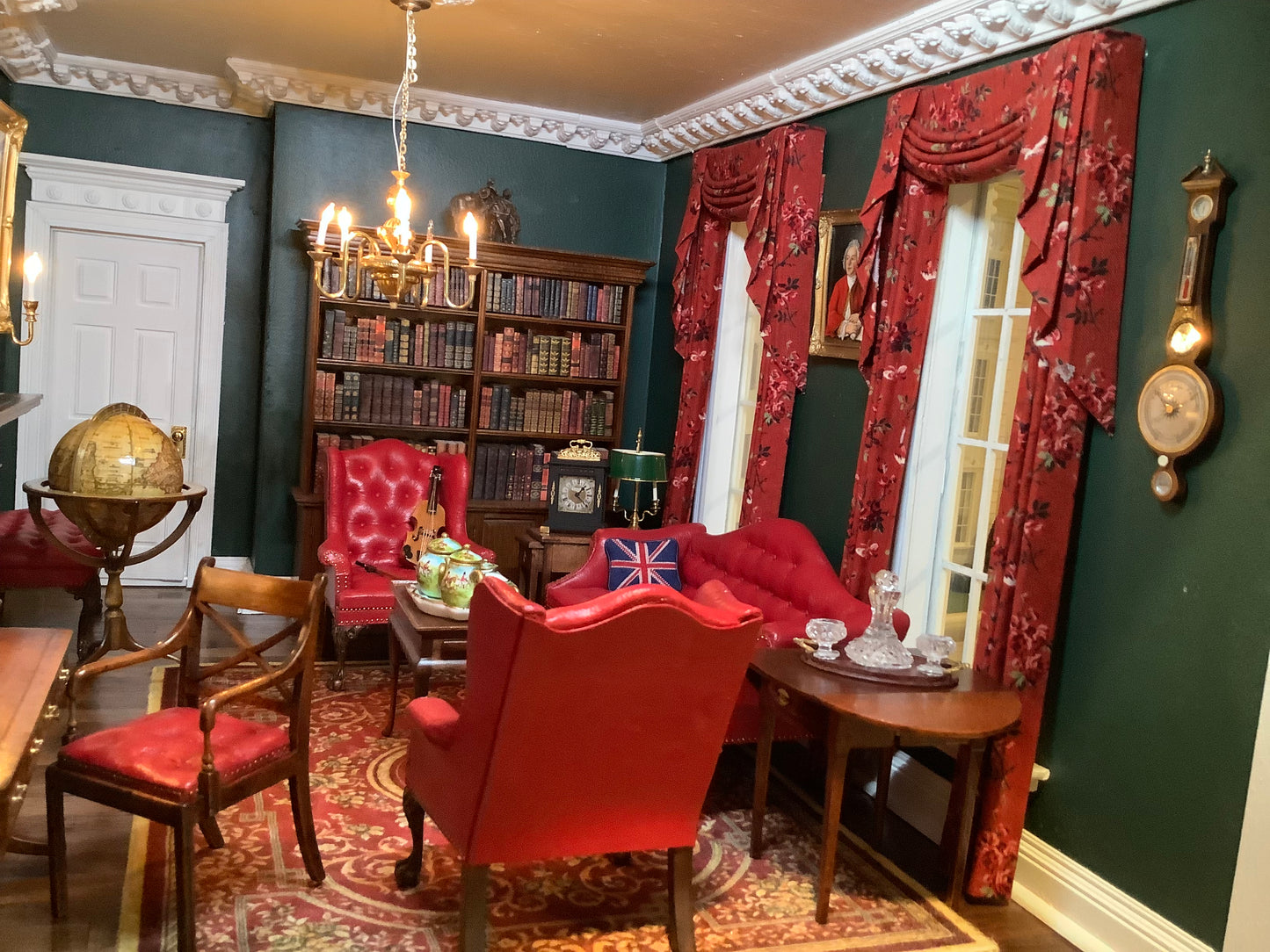 The Thornhill Estate Dollhouse Completed