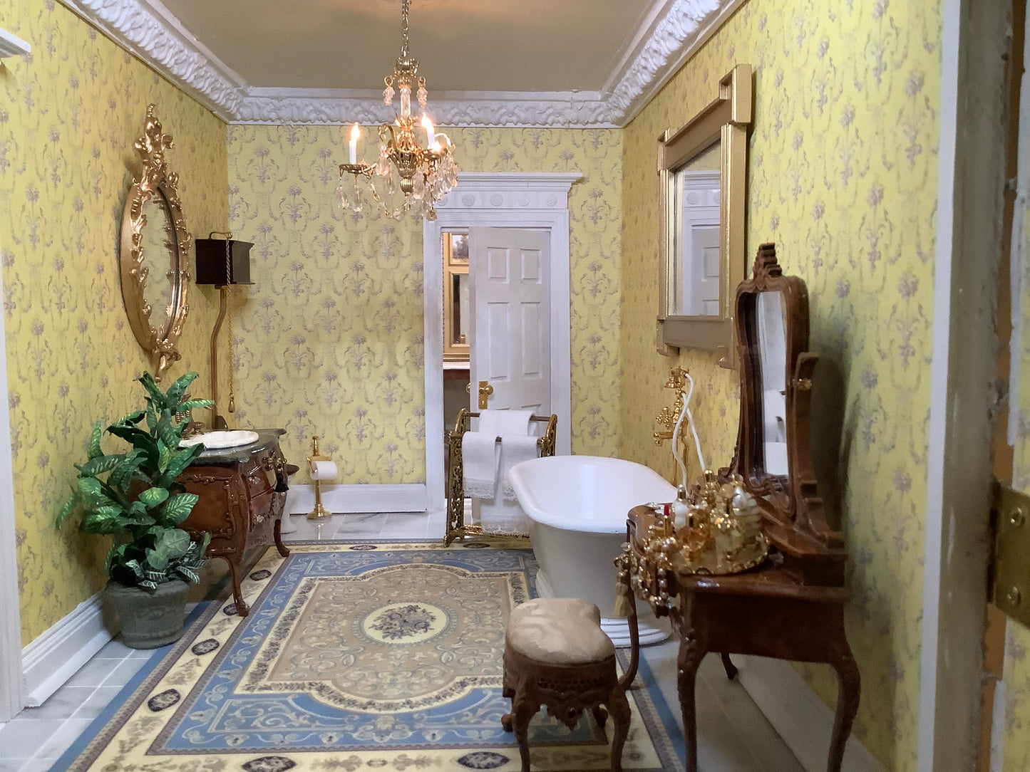 The Thornhill Estate Dollhouse Completed