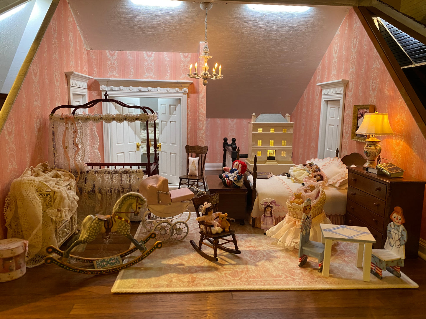The Thornhill Estate Dollhouse Completed