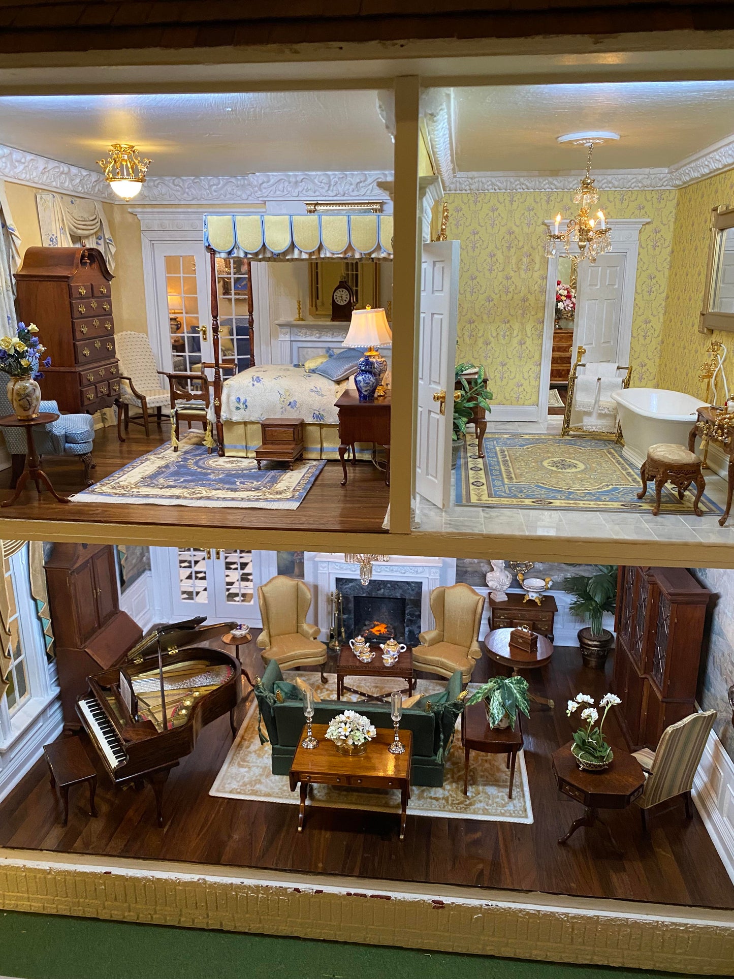 The Thornhill Estate Dollhouse Completed