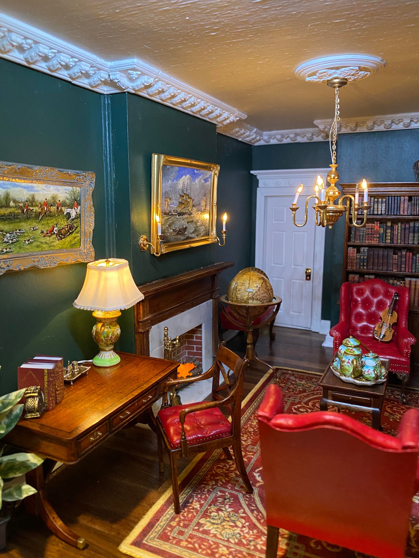 The Thornhill Estate Dollhouse Completed