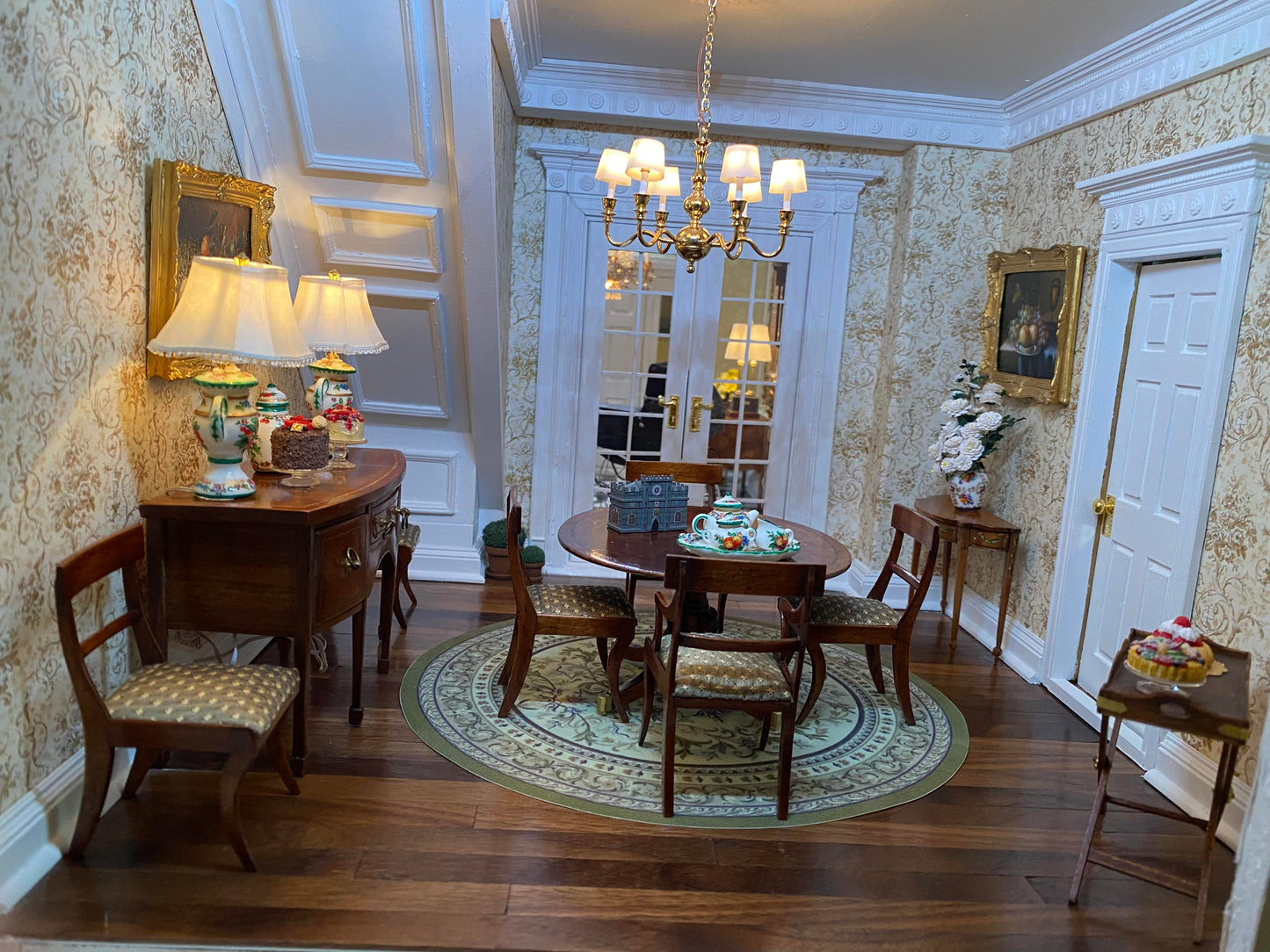 The Thornhill Estate Dollhouse Completed