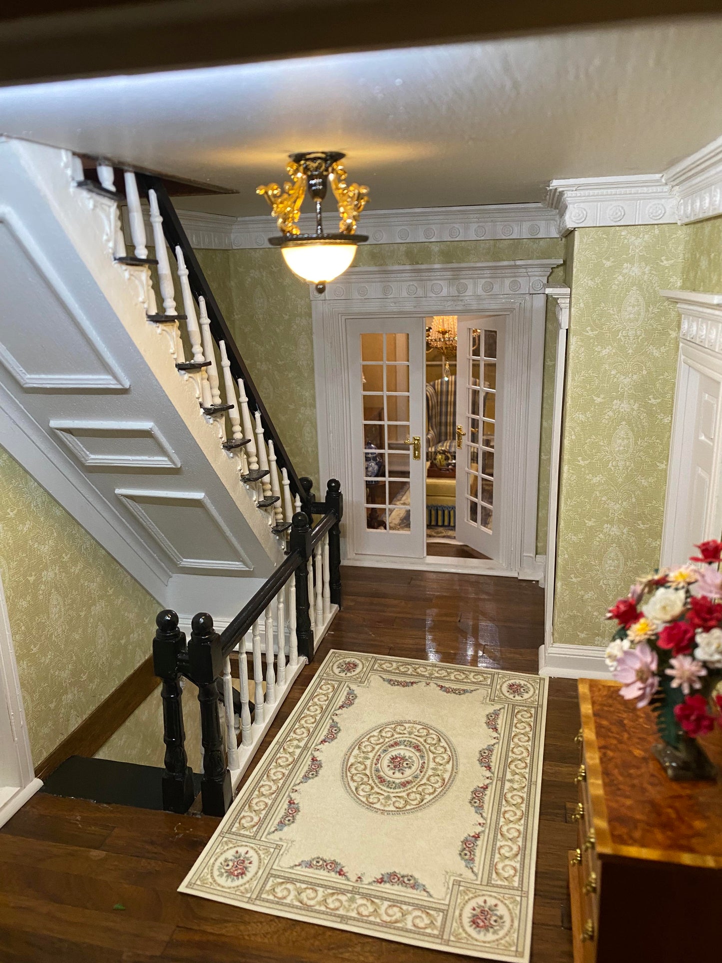 The Thornhill Estate Dollhouse Completed