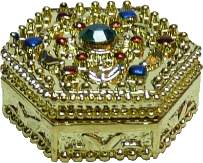 Gold Jewelry Box