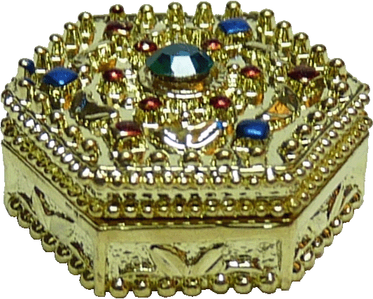 Gold Jewelry Box