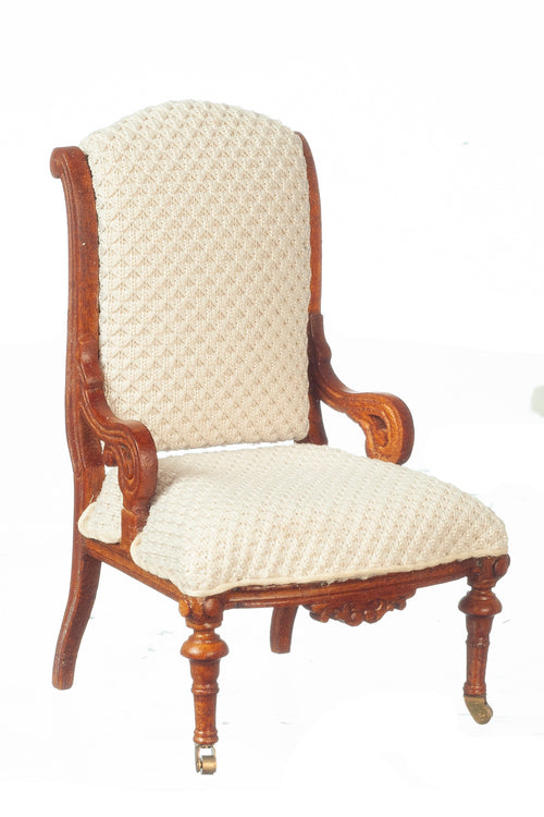 Restoration Ladies Arm Chair, Walnut