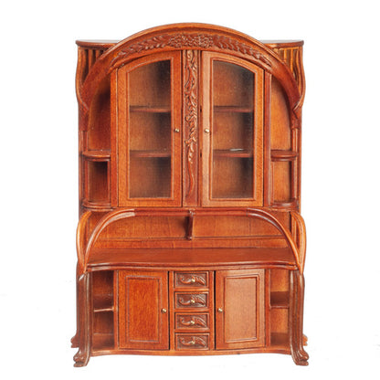 Art Nouveau Cabinet, Walnut