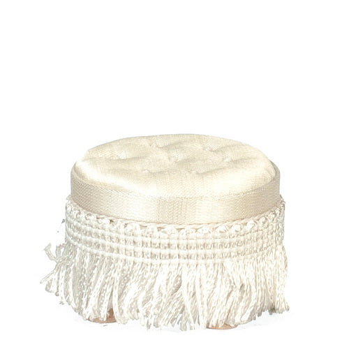 CBB8017, Ottoman with Matching Pillows, Cream