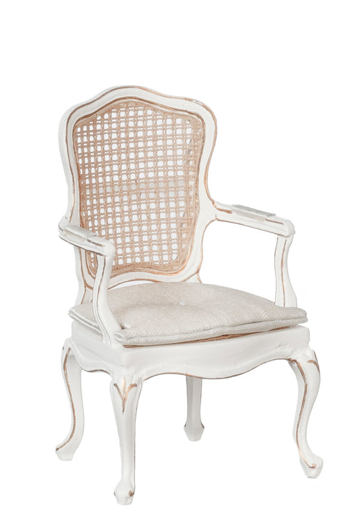 Hepplewhite Chair, White & Gold