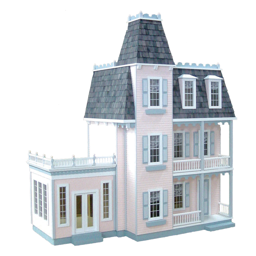 Alison Jr. Dollhouse, Milled MDF, Assembled Shell