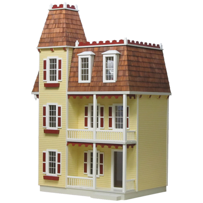 Alison Jr. Dollhouse, Milled MDF, Assembled Shell