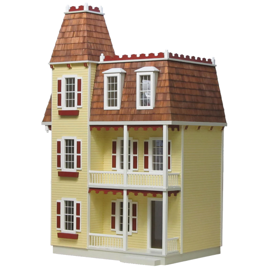 Alison Jr. Dollhouse, Milled MDF, Assembled Shell