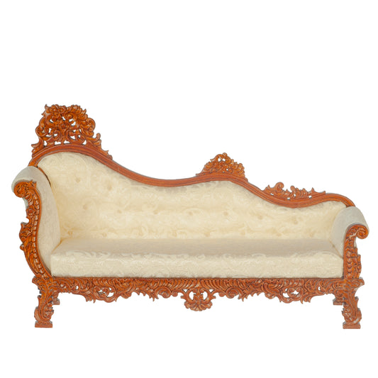 Victorian Carved Chaise Lounge, WN