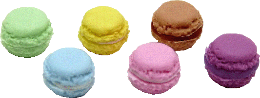 Macarons, Assorted, 6pc