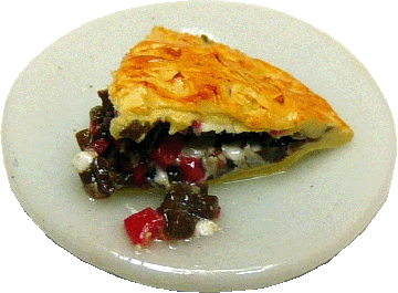 Shepherds Pie Slice On Plate