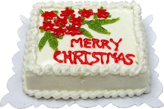 Merry Christmas Sheet Cake