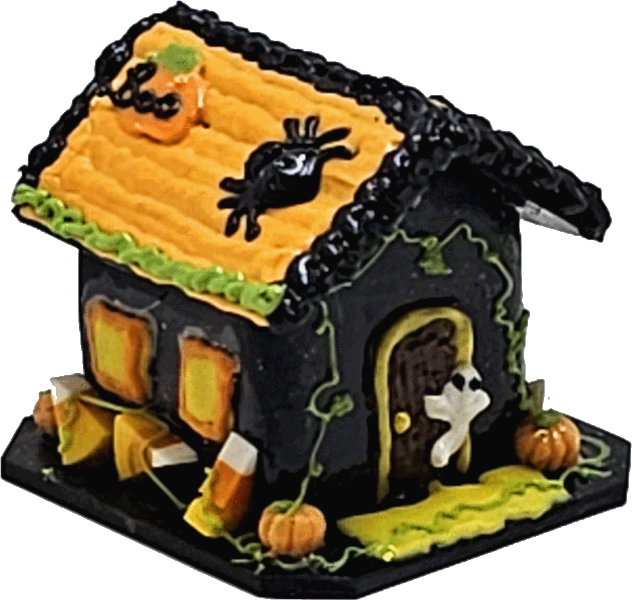 Halloween Gingerbread House, Spider