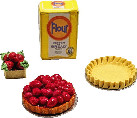 Strawberry Pie Kit, 4pc