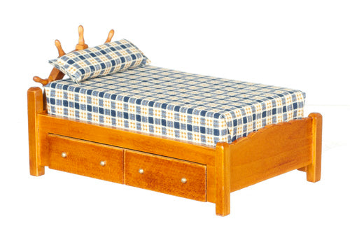 Captain's Bed, Walnut