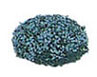 Blossom Bush, Blue, 1 1/2", 2pc