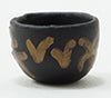 Oriental Tea Cup Black with Gold