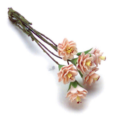 Prunus Flower Stem, Pink, 1pc