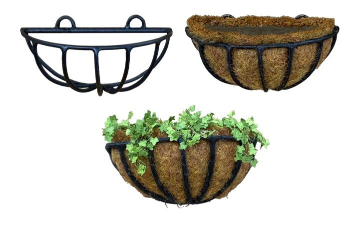 WALL PLANTER W/LINER & PLANTINGS IVY 2025