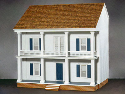 Mulberry Smooth Plywood Dollhouse & Finishing Kit