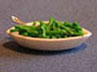 Green Beans In Bowl with Spoon