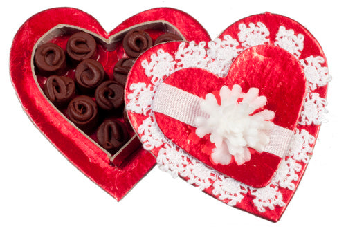 Heart Shape Candy Box with Candy